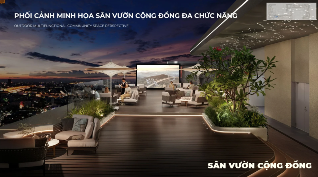 phối cảnh 3d sân vườn the legend đà nẵng