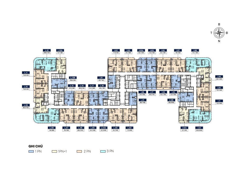lay out tầng thelegend city