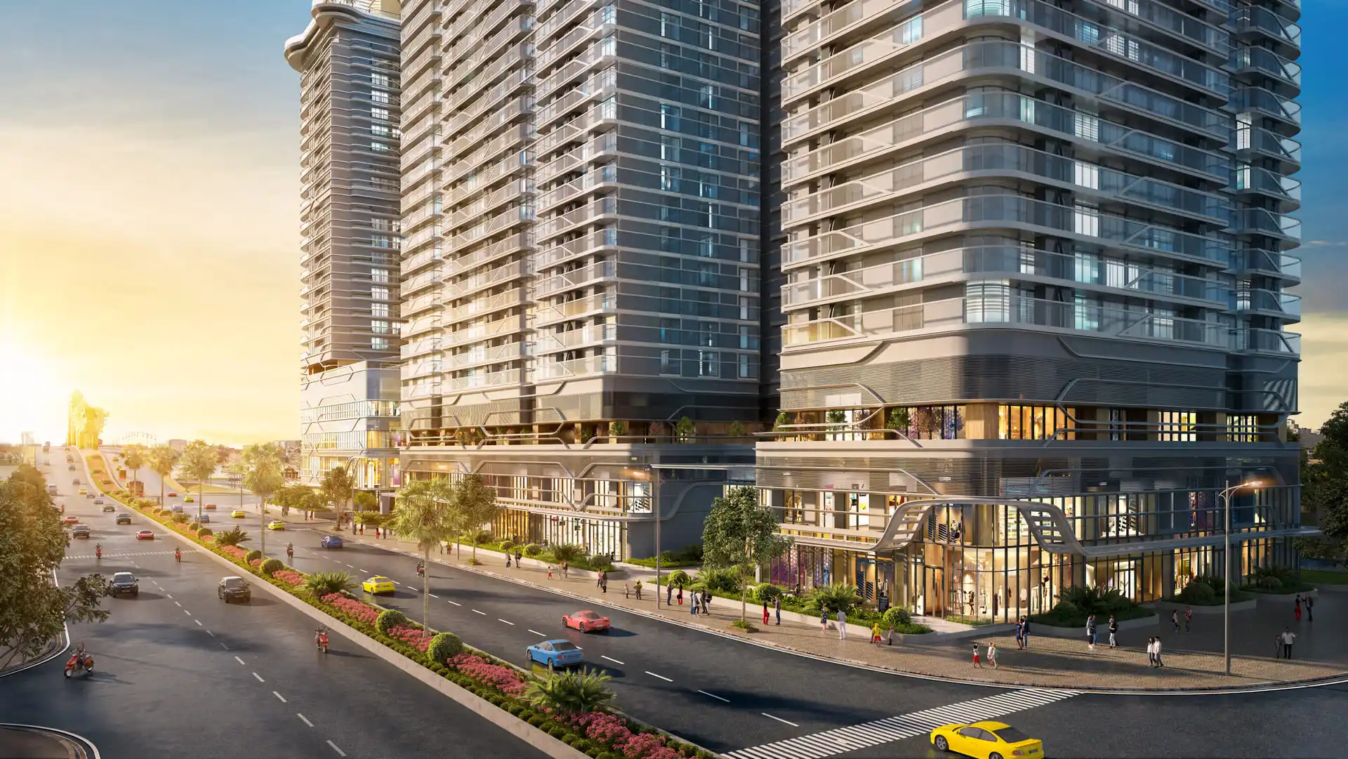 Thiết kế kiến trúc The Legend City Đà Nẵng