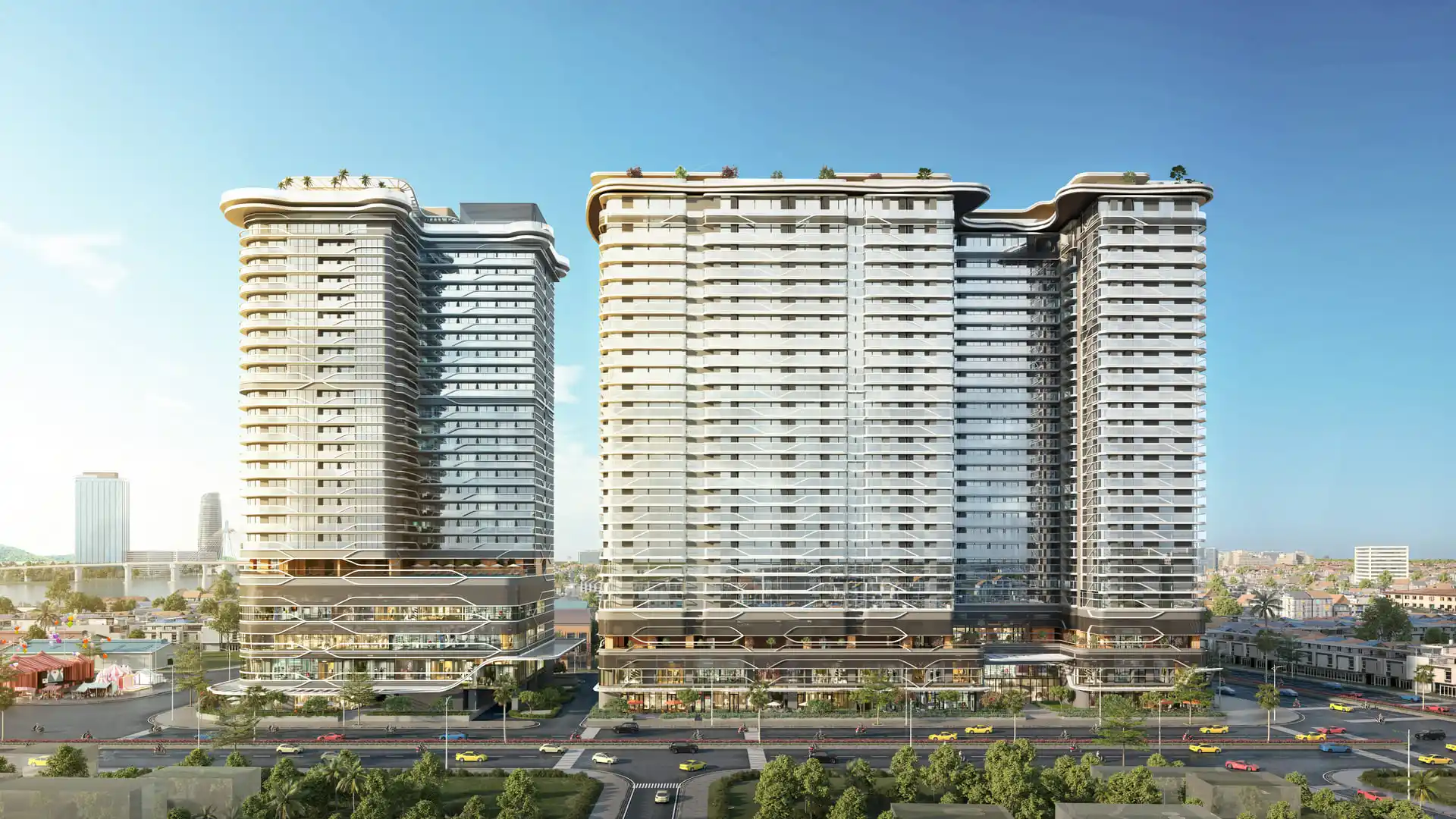 Phối cảnh căn hộ The Legend City Đà Nẵng