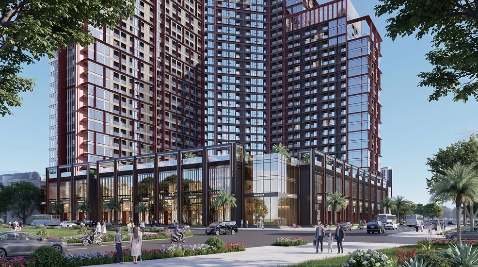 Cảnh quan khu căn hộ Sun Symphony Residence 5